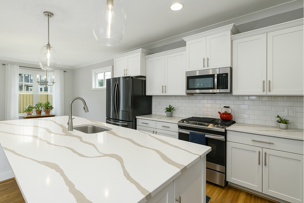 Échantillon Quartz Calcatta Plazo Onyx
