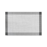 Set de table gris & noir en tissu tissé serré, sous-verres, napperons pour repas, Pratique et Élégant pour Votre Table
