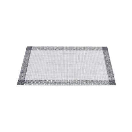 Set de table gris & noir en tissu tissé serré, sous-verres, napperons pour repas, Pratique et Élégant pour Votre Table