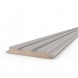 Lames Mural 3D PVC/MDF Mat grey Drawer 1880