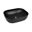 Vasque rectangulaire noir mat 9116