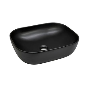 Vasque rectangulaire noir mat 9116